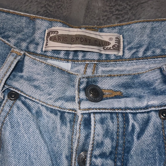 VINTAGE Paris Sport Club jeans. Size 11 (VTG). 14” across waist. 12 1/2” rise. - Picture 2 of 10